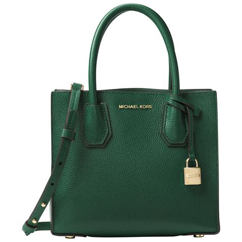 michael kors mercer medium messenger true green|Michael Kors mercer best badger.